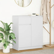 vidaXL Dressoir met lade 71x35x84 cm spaanplaat betongrijs - Aashly