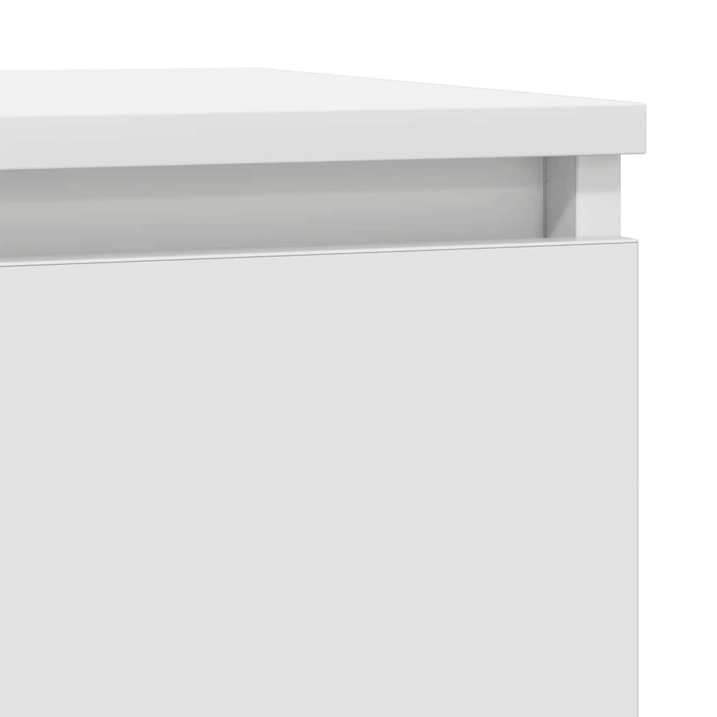 vidaXL Dressoir met lade 71x35x84 cm spaanplaat betongrijs - Aashly