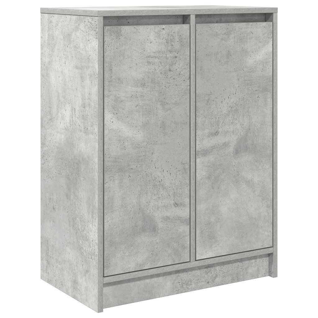 vidaXL Dressoir 57x34x76 cm bewerkt hout wit - Aashly