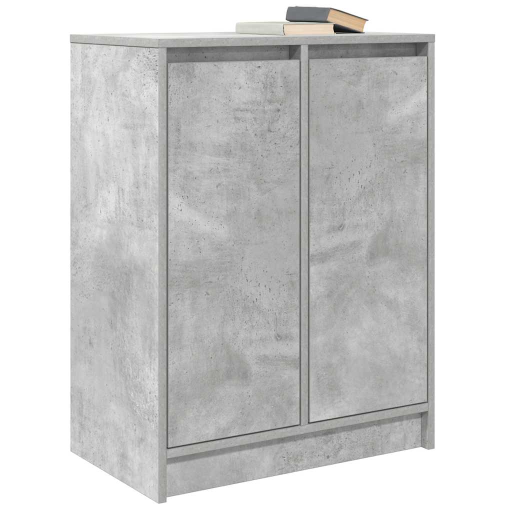 vidaXL Dressoir 57x34x76 cm bewerkt hout wit - Aashly
