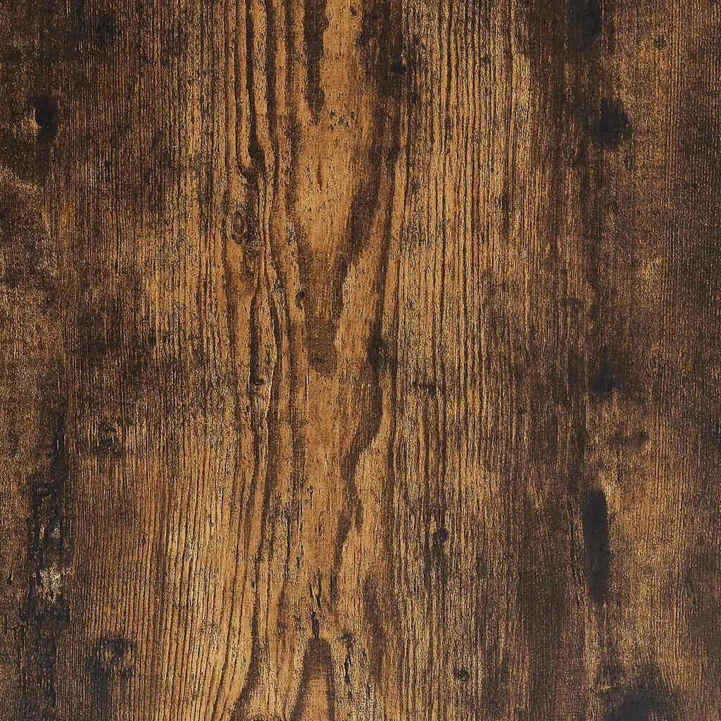 vidaXL Dressoir 29,5x34x76 cm bewerkt hout bruin eikenkleurig - Aashly