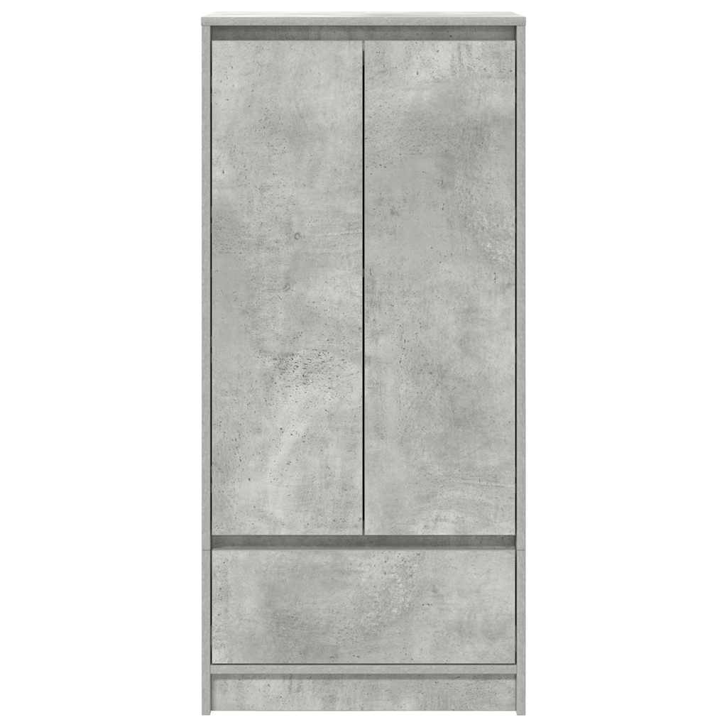 vidaXL Kast met lade 55,5x34x119,5 cm spaanplaat bruin eikenkleurig - Aashly