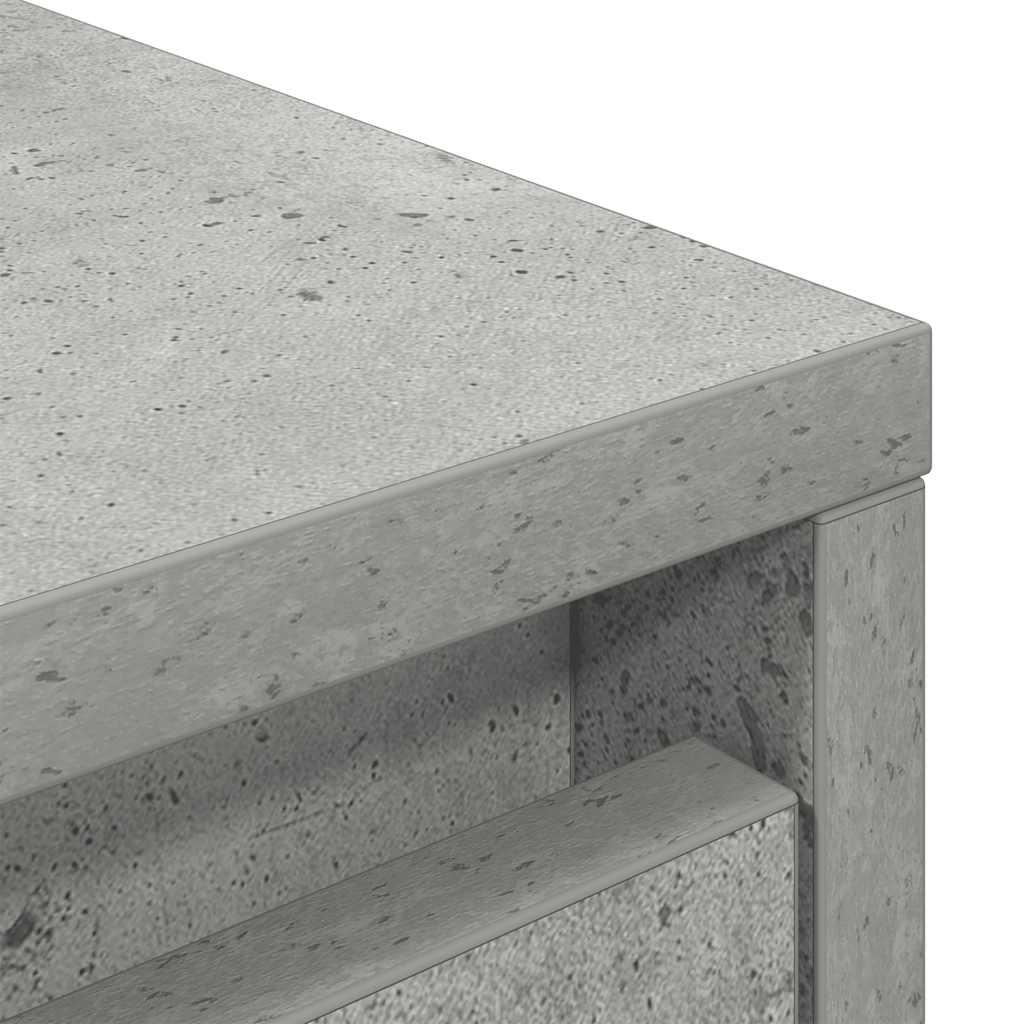vidaXL Kast met lade 55,5x34x119,5 cm spaanplaat bruin eikenkleurig - Aashly