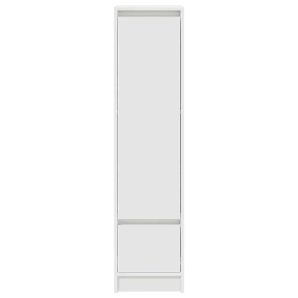 vidaXL Highboard 29,5x34x119,5 cm spaanplaat gerookt eikenkleurig - Aashly