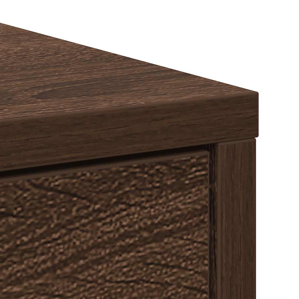 vidaXL Dressoir met lades deuren 70,5x34x74,5 cm sonoma eikenkleurig - Aashly