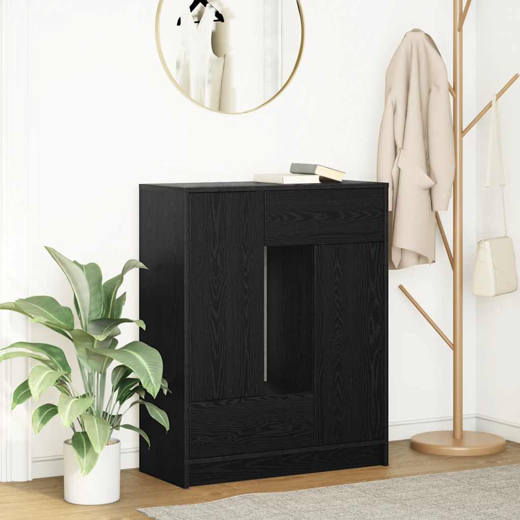 vidaXL Dressoir met lades en deuren 73x31x90 cm oud hout - Aashly