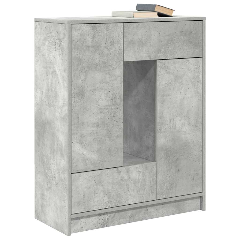 vidaXL Dressoir met lades en deuren 73x31x90 cm oud hout - Aashly