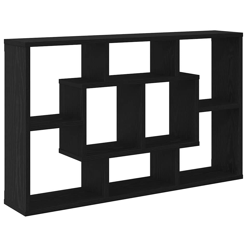 vidaXL Wandschap 85x16x52,5 cm bewerkt hout betongrijs
