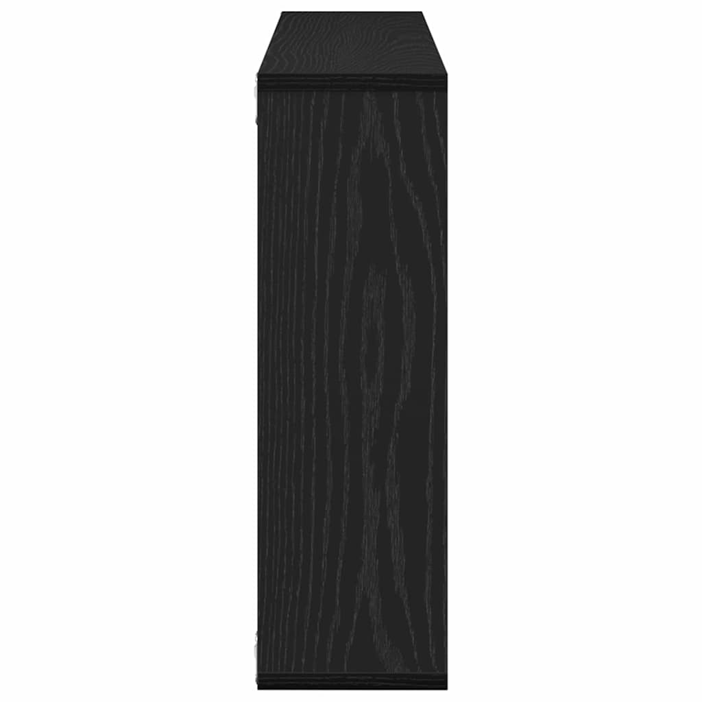 vidaXL Wandschap 85x16x52,5 cm bewerkt hout betongrijs