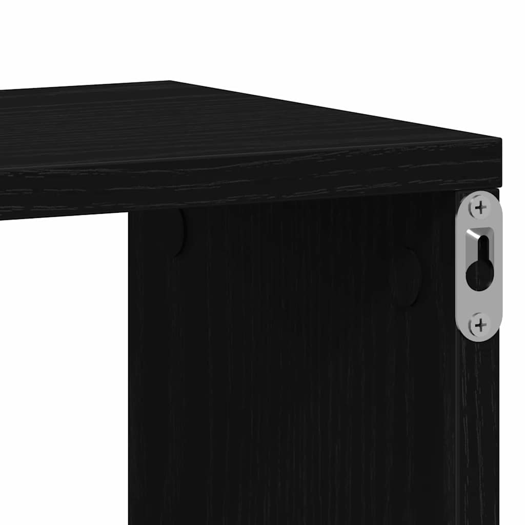 vidaXL Wandschap 85x16x52,5 cm bewerkt hout betongrijs