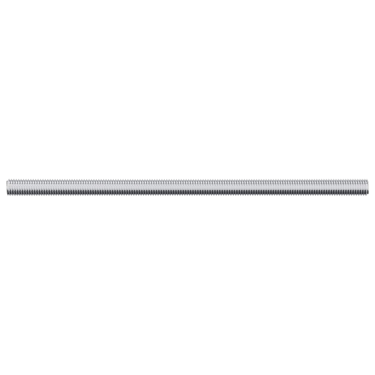 vidaXL Draadstaaf 2 pcs Zilver 6 x 120 mm Staal