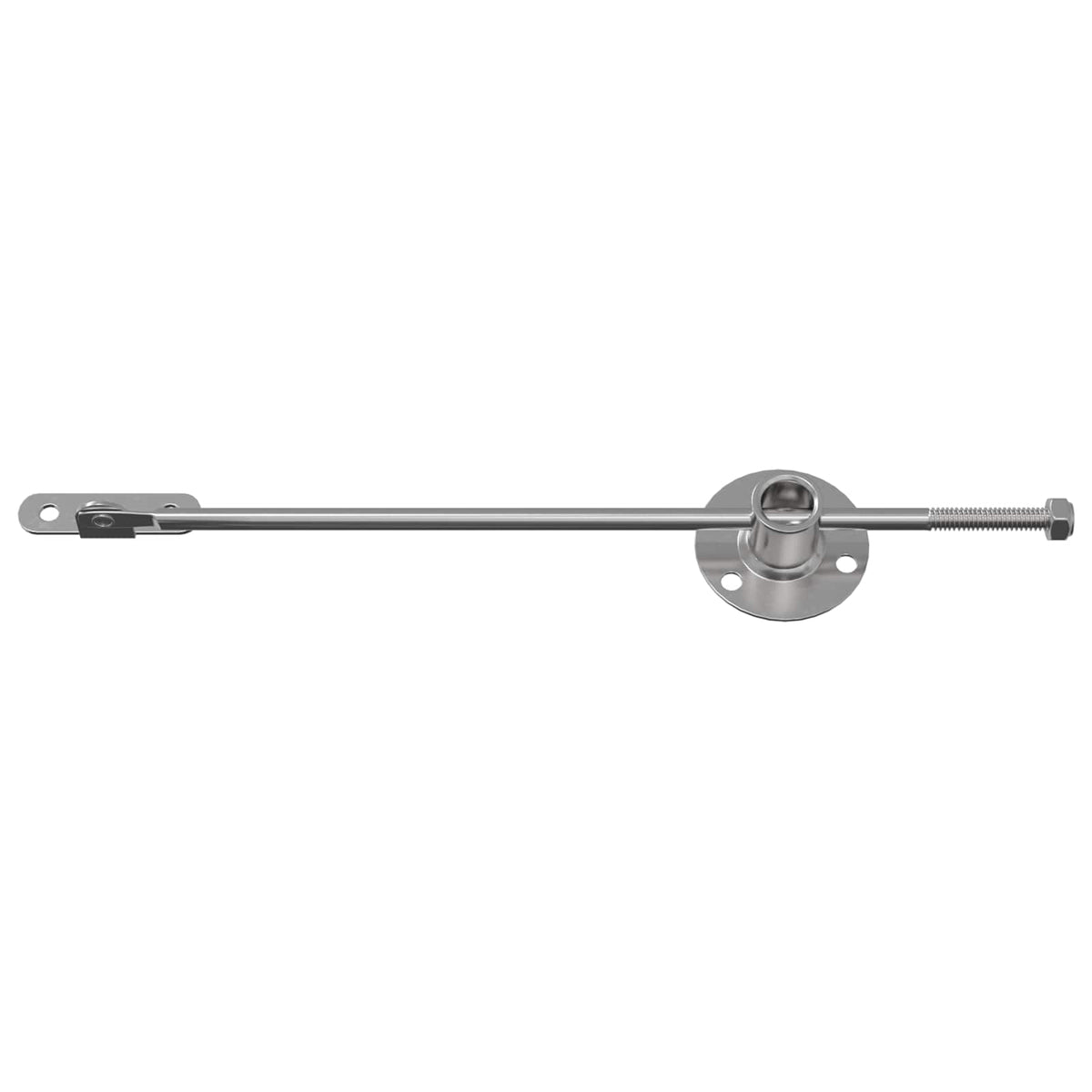 vidaXL Gasveer 2 pcs Zilver 190 mm IJzer