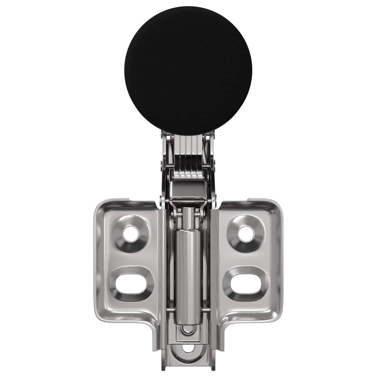 vidaXL Scharnier 2 pcs Zilver 0 IJzer