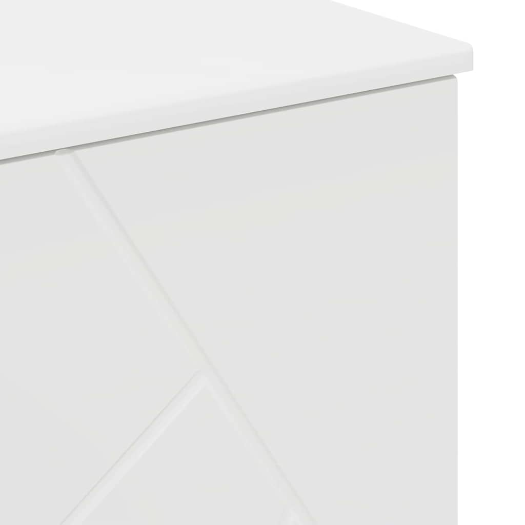 vidaXL Badkamer Kast met lade Wit 76,5 x 35 x 64 cm Bewerkt hout