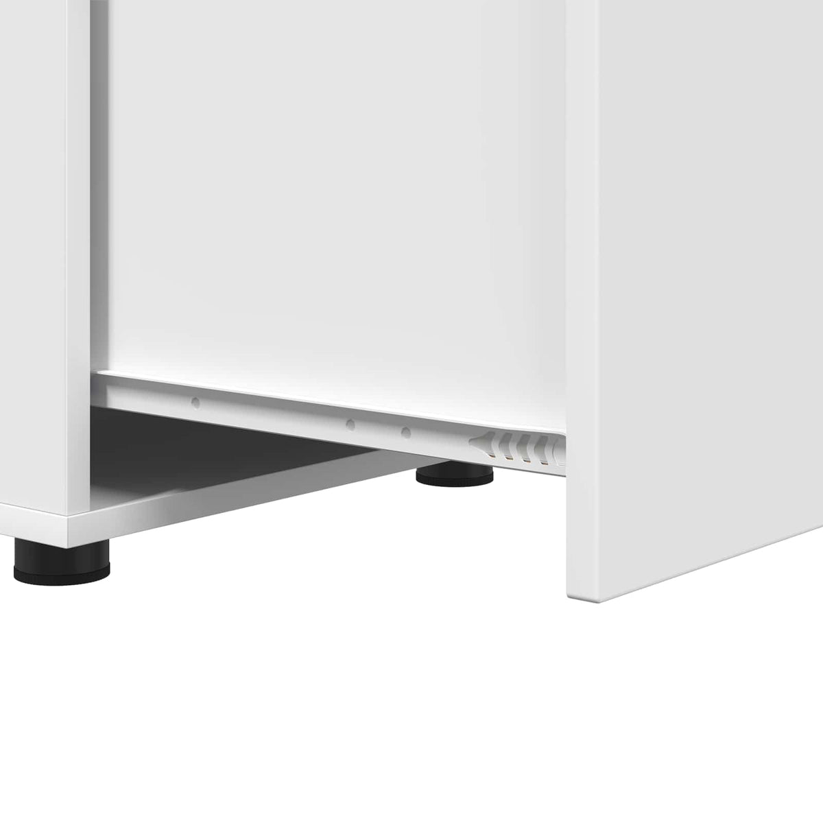 vidaXL Badkamer Kast Wit 40,5 x 40 x 44 cm Bewerkt hout
