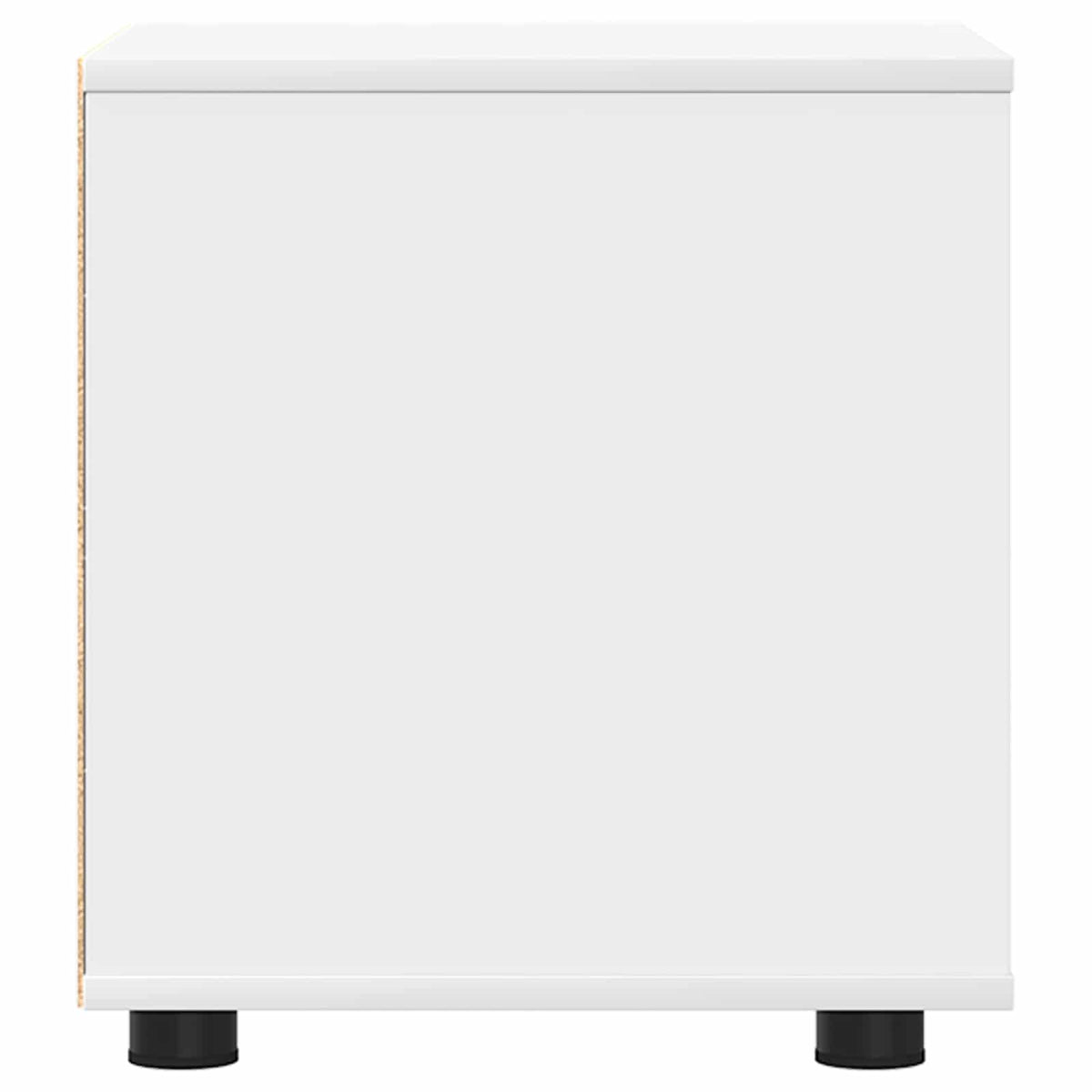 vidaXL Badkamer Kast Wit 40,5 x 40 x 44 cm Bewerkt hout