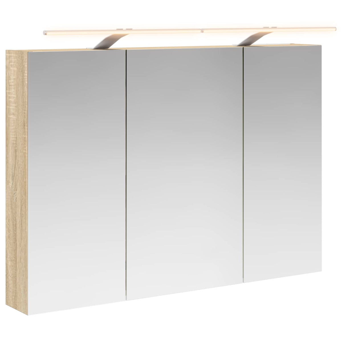 vidaXL Badkamer spiegelkast voor Wit 60 x 14,5 x 50 cm Bewerkt hout