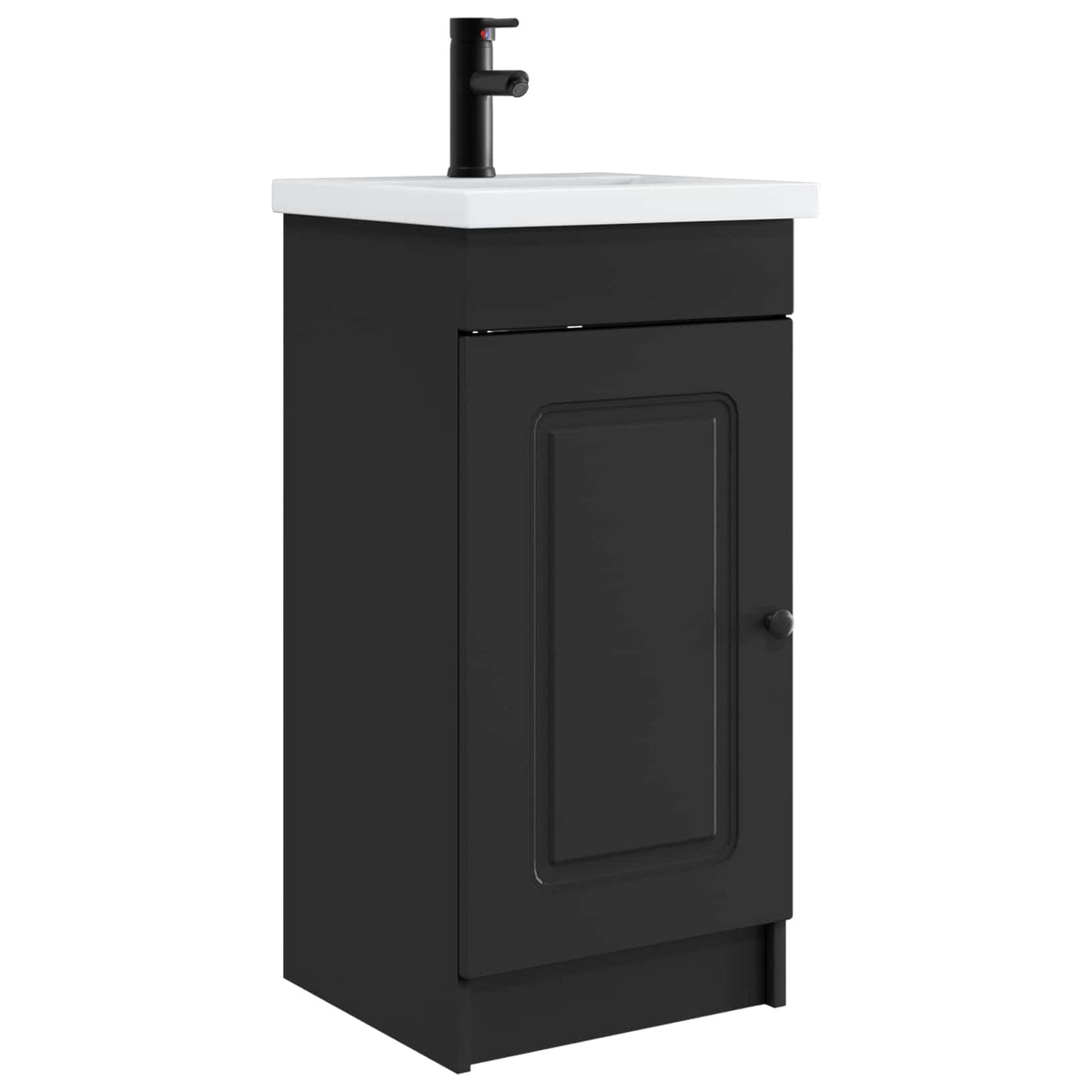 vidaXL Badkamermeubelset Wit 56 x 37,5 x 81 cm Bewerkt hout