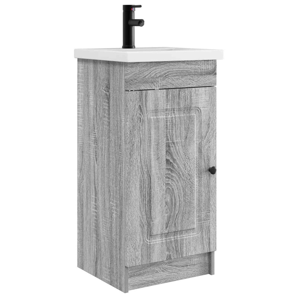 vidaXL Badkamermeubelset Wit 56 x 37,5 x 81 cm Bewerkt hout