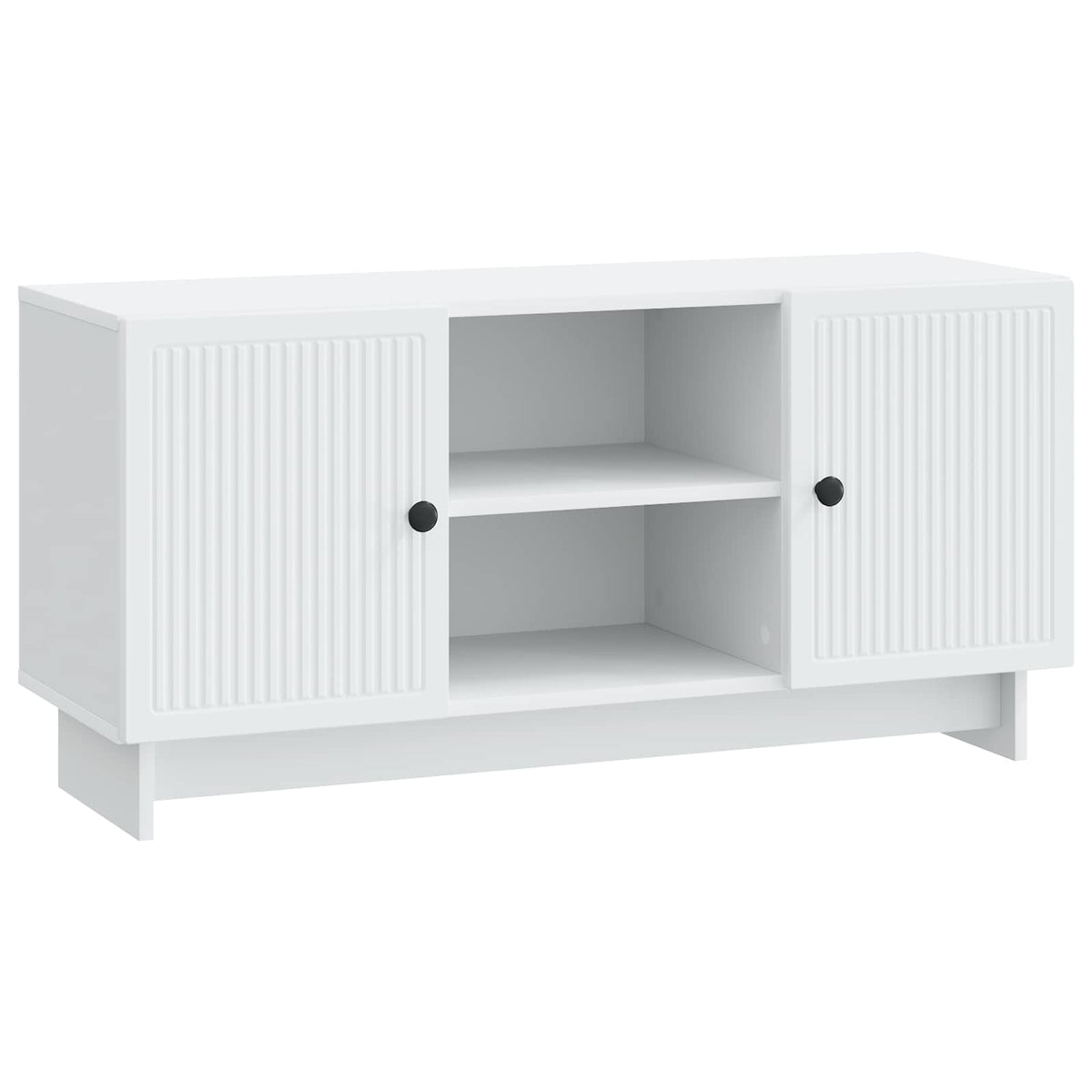 vidaXL TV-kast Zwart 102 x 34,5 x 50 cm Bewerkt hout