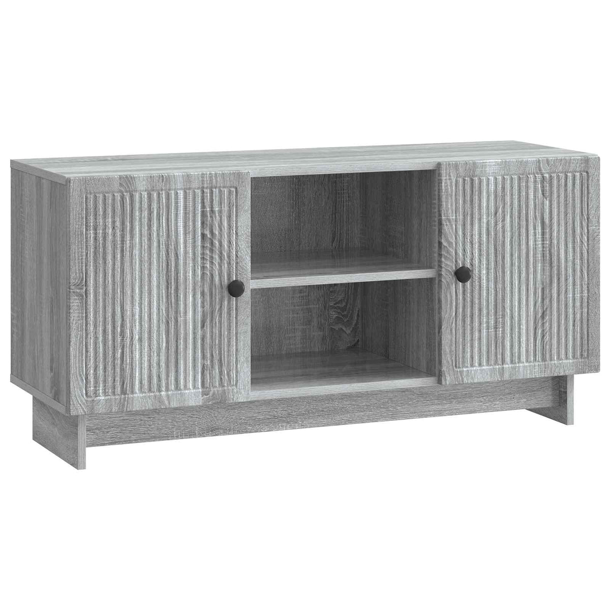vidaXL TV-kast Zwart 102 x 34,5 x 50 cm Bewerkt hout