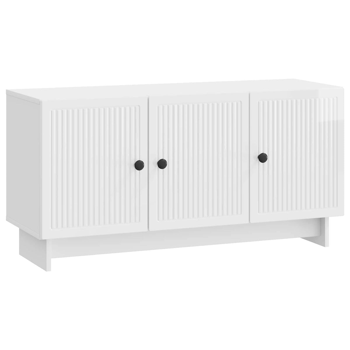 vidaXL TV-kast Zwart 99 x 34,5 x 50 cm Bewerkt hout