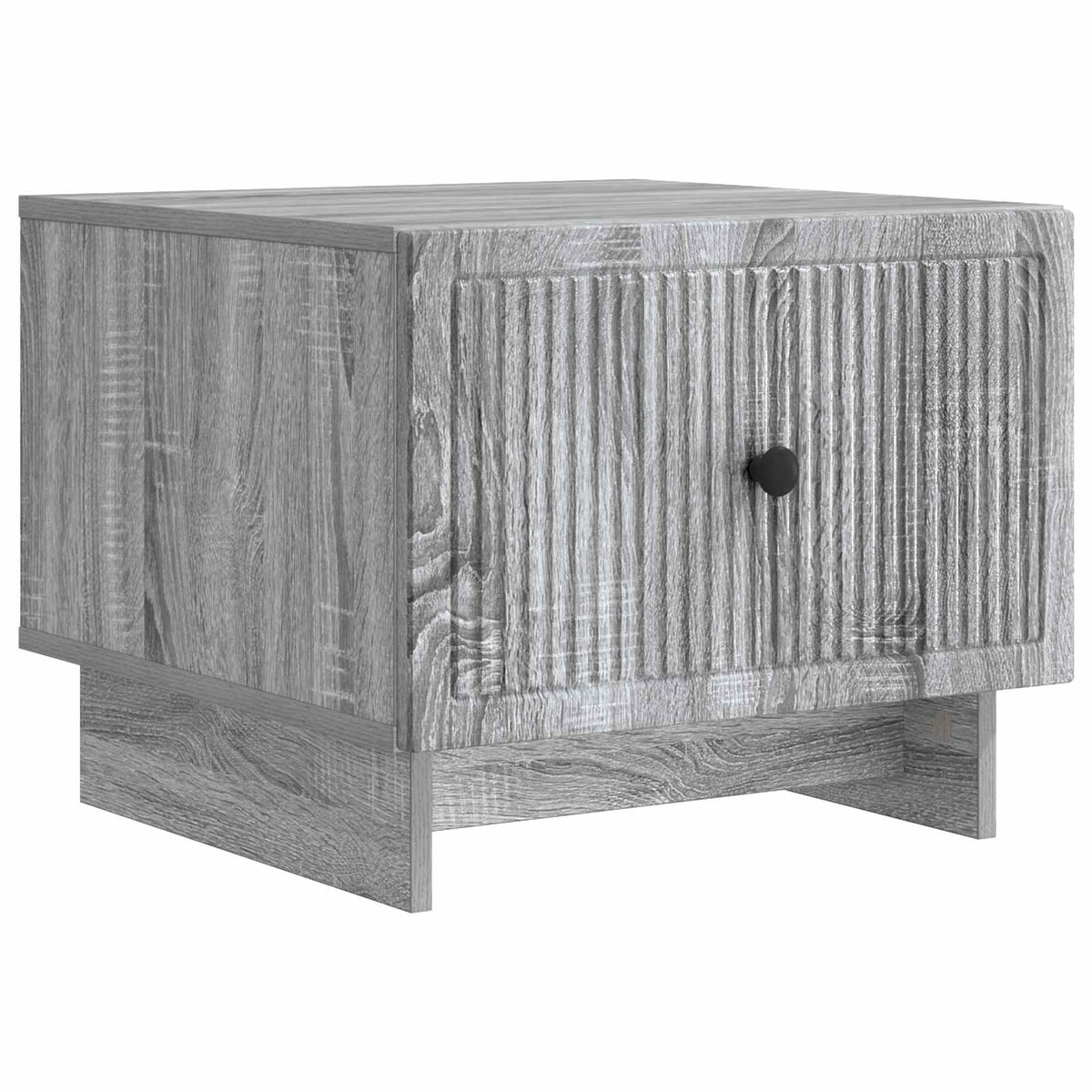 vidaXL Salontafel met lade Zwart 49 x 50 x 40 cm Bewerkt hout