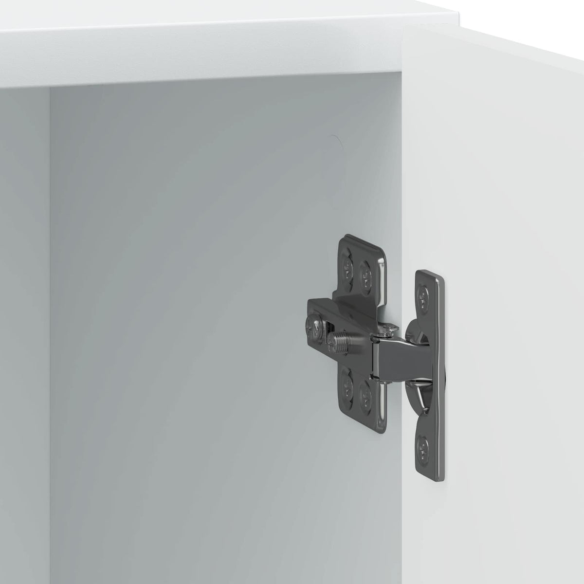 vidaXL Nachtkastje 2 pcs Wit 43 x 34,5 x 50 cm Bewerkt hout