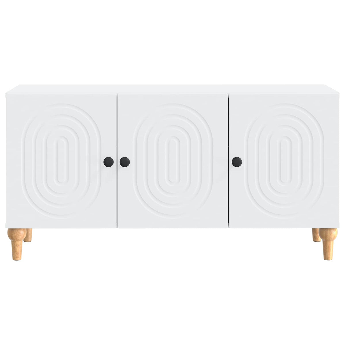vidaXL TV-kast Zwart 99 x 34,5 x 50 cm Bewerkt hout
