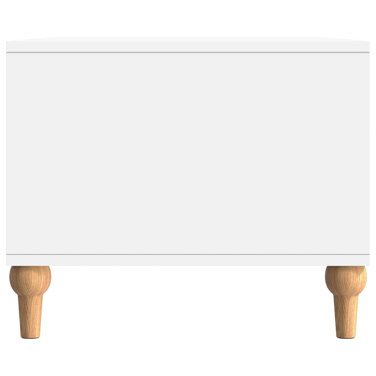 vidaXL Salontafel Zwart 90 x 50 x 40 cm Bewerkt hout