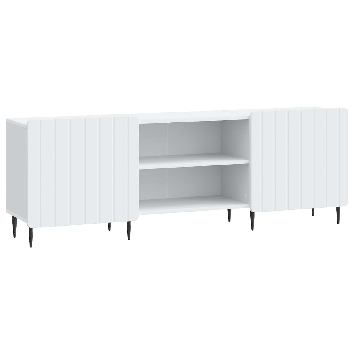 vidaXL TV-kast Wit 150 x 31 x 52 cm Bewerkt hout