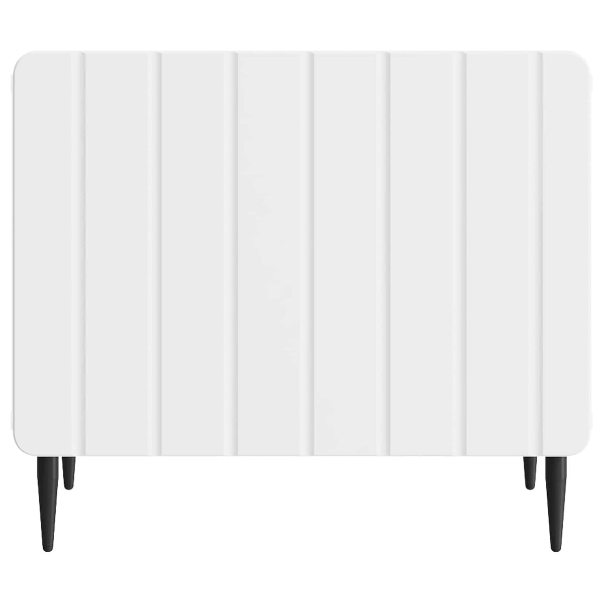 vidaXL Salontafel met lade Zwart 49 x 50 x 42 cm Bewerkt hout
