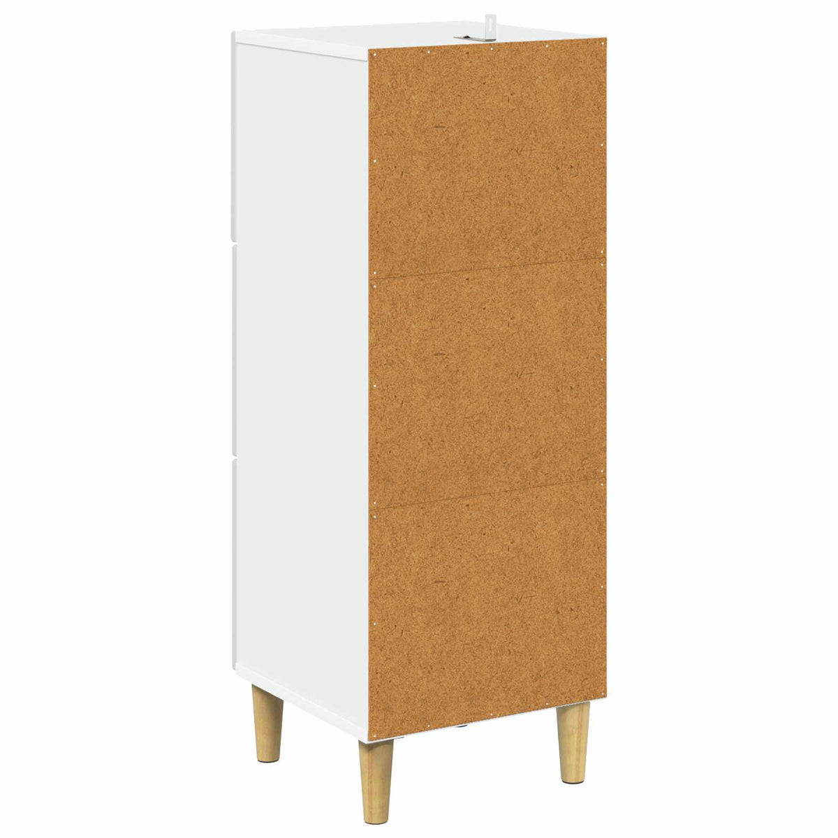 vidaXL Ladenkast Zwart 33 x 34,5 x 90 cm Bewerkt hout