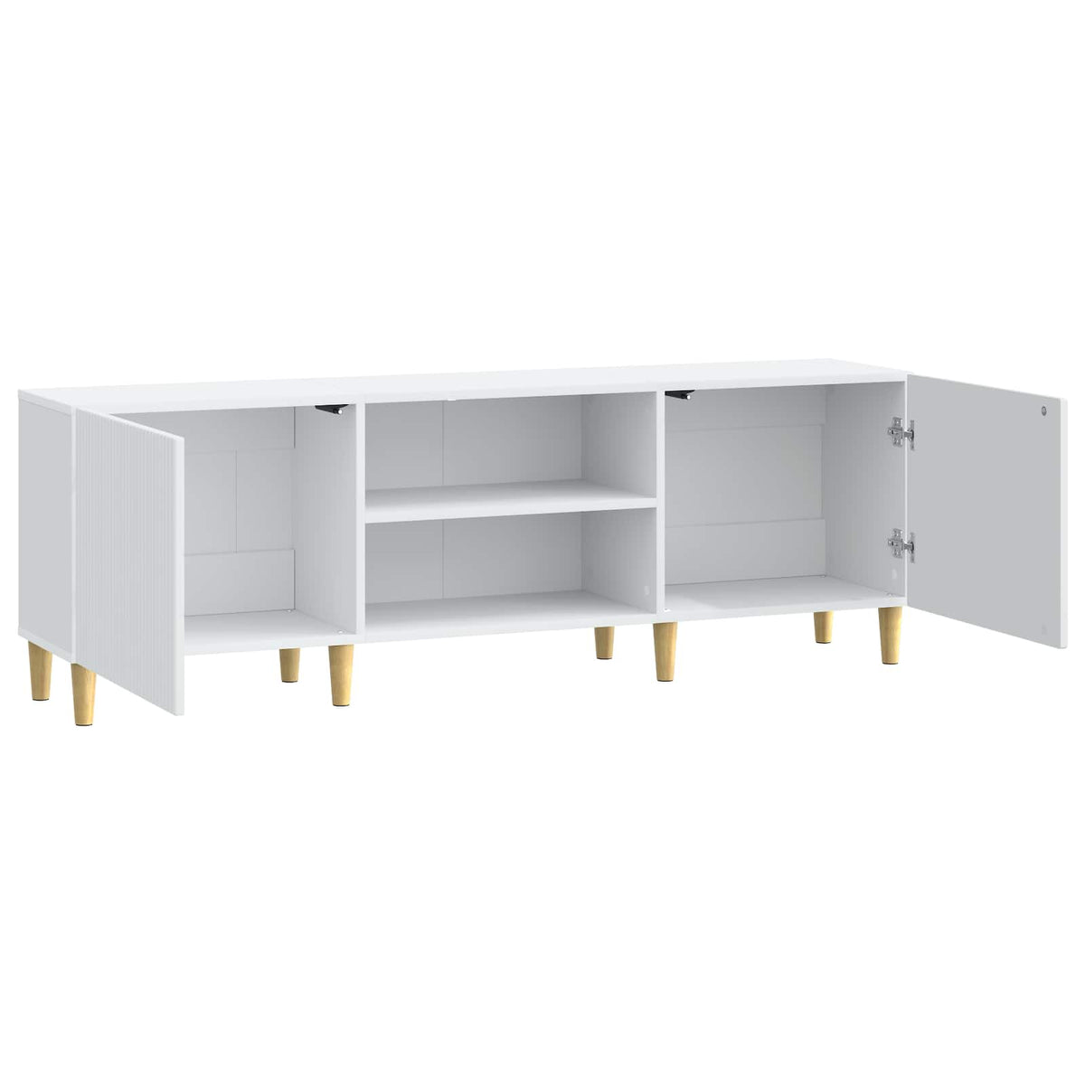 vidaXL TV-kast Zwart 150 x 31 x 50 cm Bewerkt hout