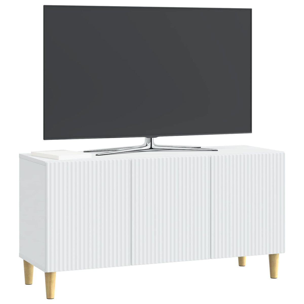 vidaXL TV-kast Zwart 99 x 34,5 x 50 cm Bewerkt hout