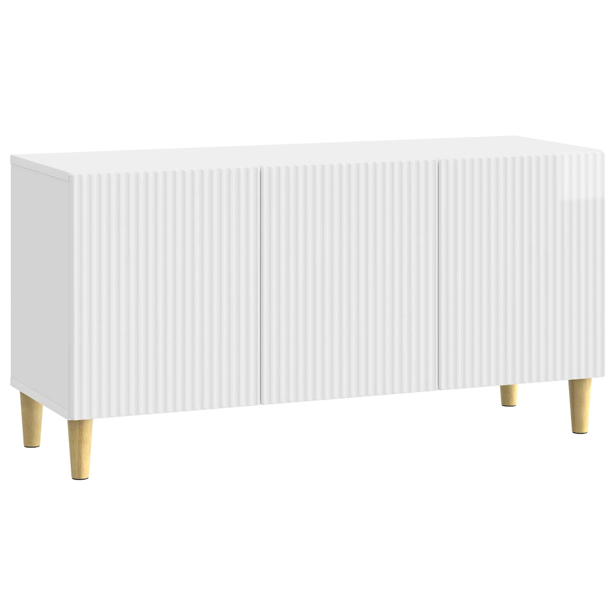 vidaXL TV-kast Zwart 99 x 34,5 x 50 cm Bewerkt hout