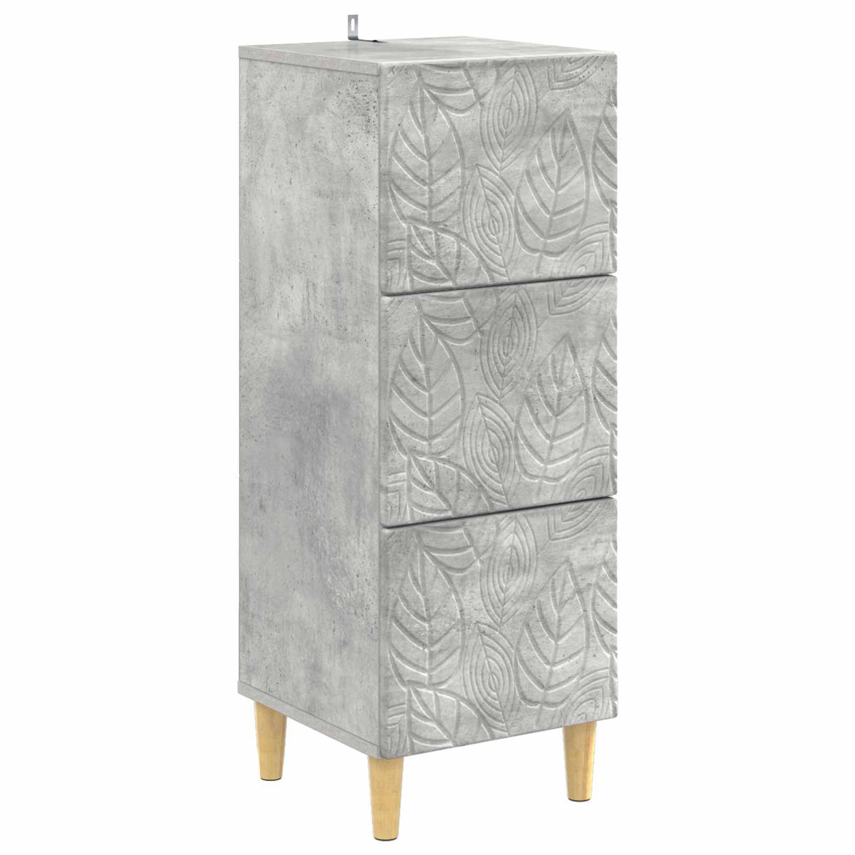 vidaXL Ladenkast Wit 33 x 34,5 x 90 cm Bewerkt hout