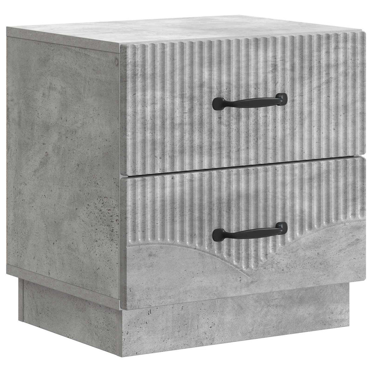 vidaXL Nachtkastje met lade 2 pcs Wit 43 x 34,5 x 44,5 cm Bewerkt hout