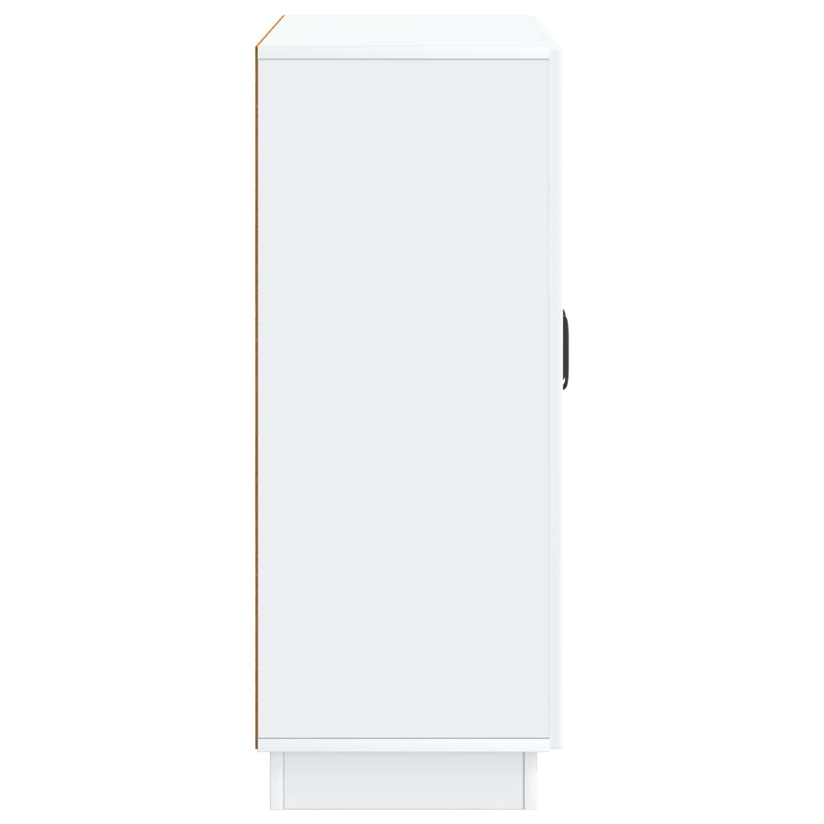 vidaXL Dressoir Zwart 66 x 34,5 x 87 cm Bewerkt hout