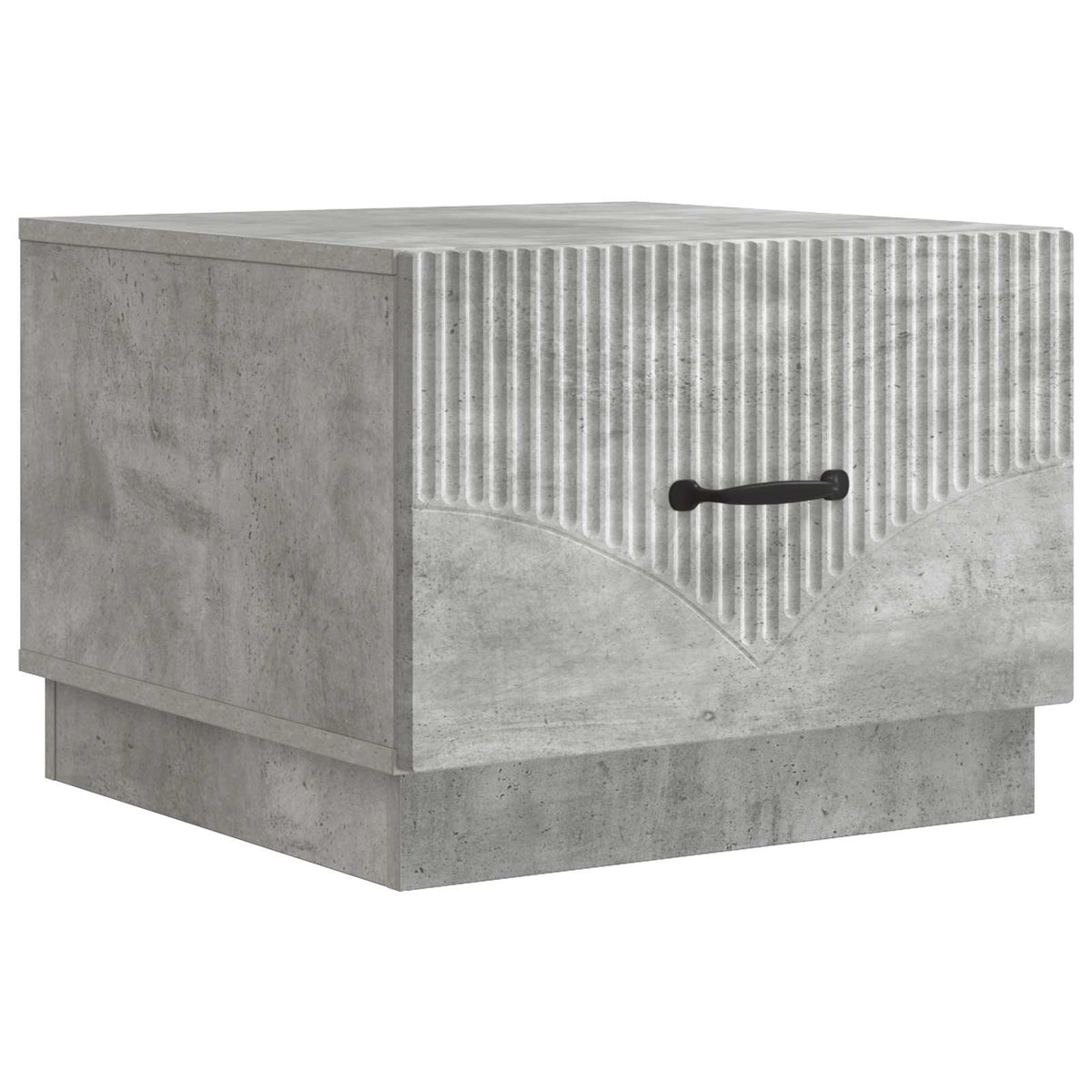 vidaXL Salontafel met lade Zwart 49 x 50 x 37 cm Bewerkt hout