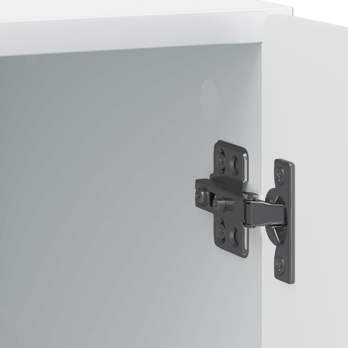 vidaXL Nachtkastje 2 pcs Wit 43 x 34,5 x 50 cm Bewerkt hout
