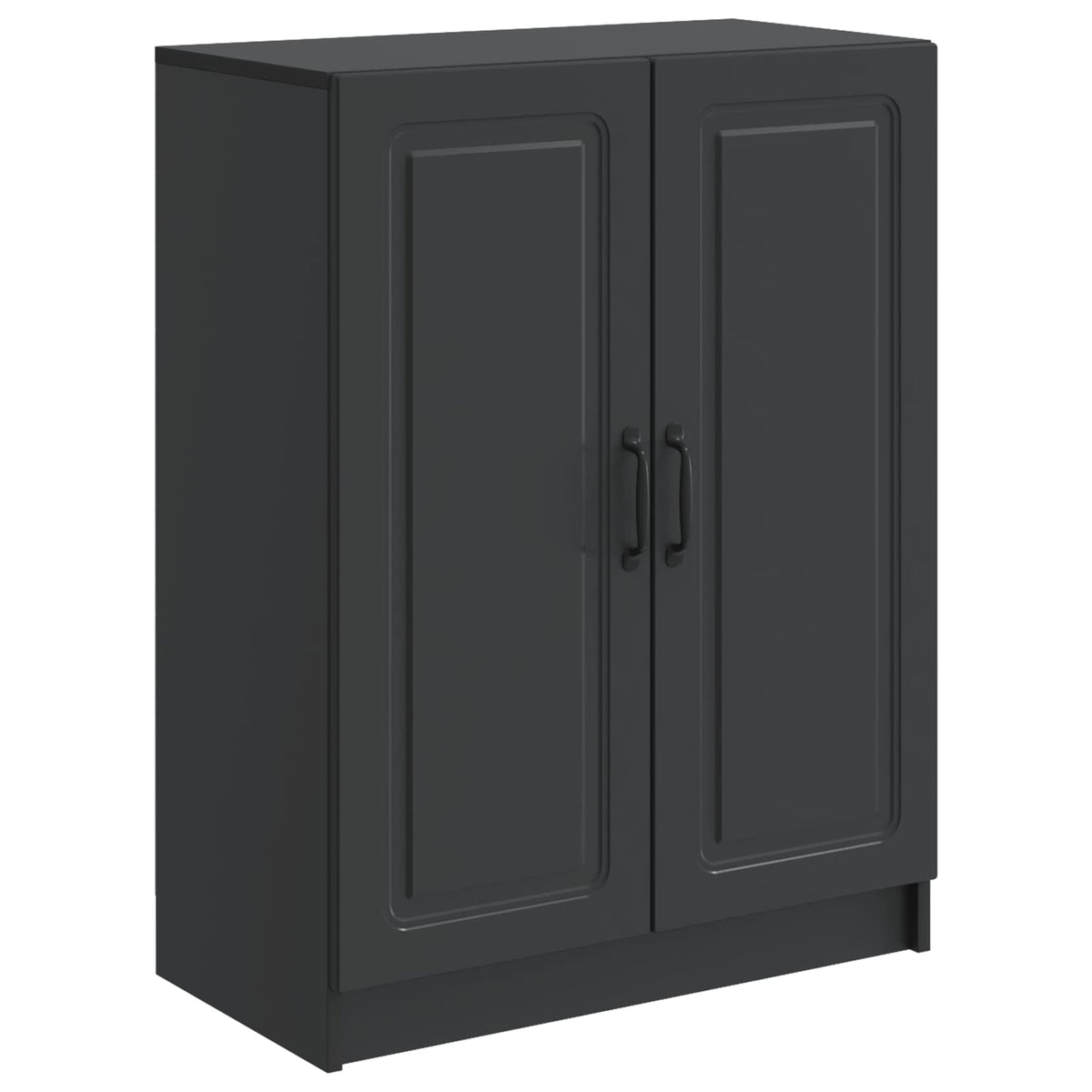 vidaXL Dressoir Zwart 66 x 34,5 x 87 cm Bewerkt hout