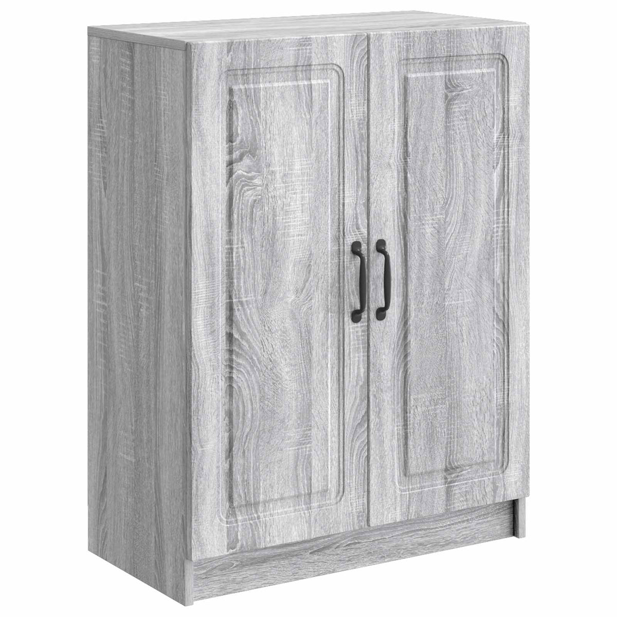 vidaXL Dressoir Zwart 66 x 34,5 x 87 cm Bewerkt hout