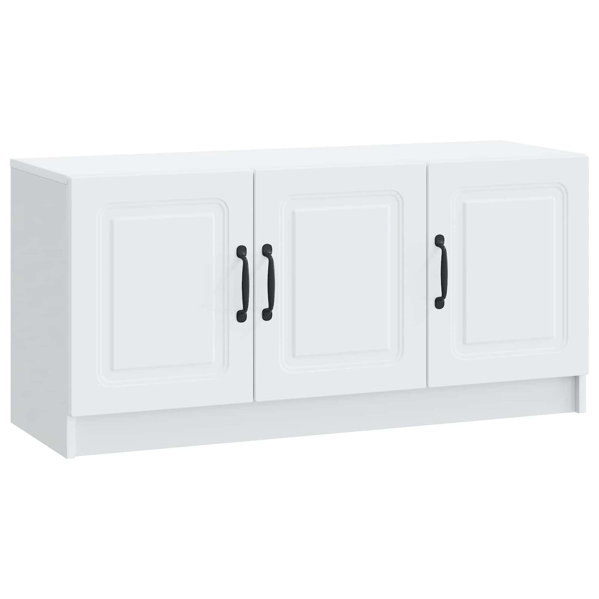 vidaXL TV-kast Zwart 99 x 34,5 x 47 cm Bewerkt hout