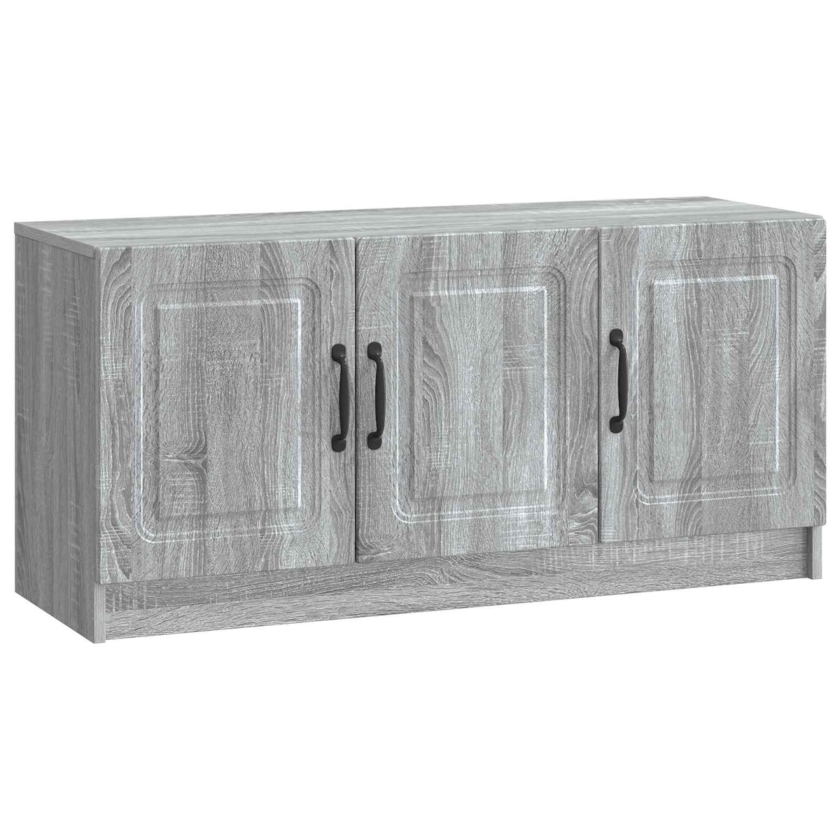 vidaXL TV-kast Zwart 99 x 34,5 x 47 cm Bewerkt hout