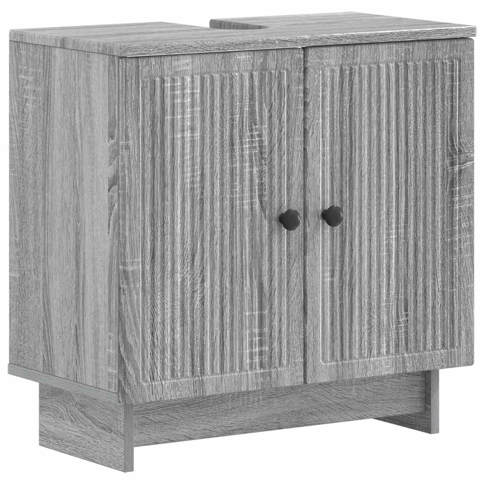 vidaXL Badkamer wastafelkast UTRECHT Wit 59,5 x 31,5 x 59 cm