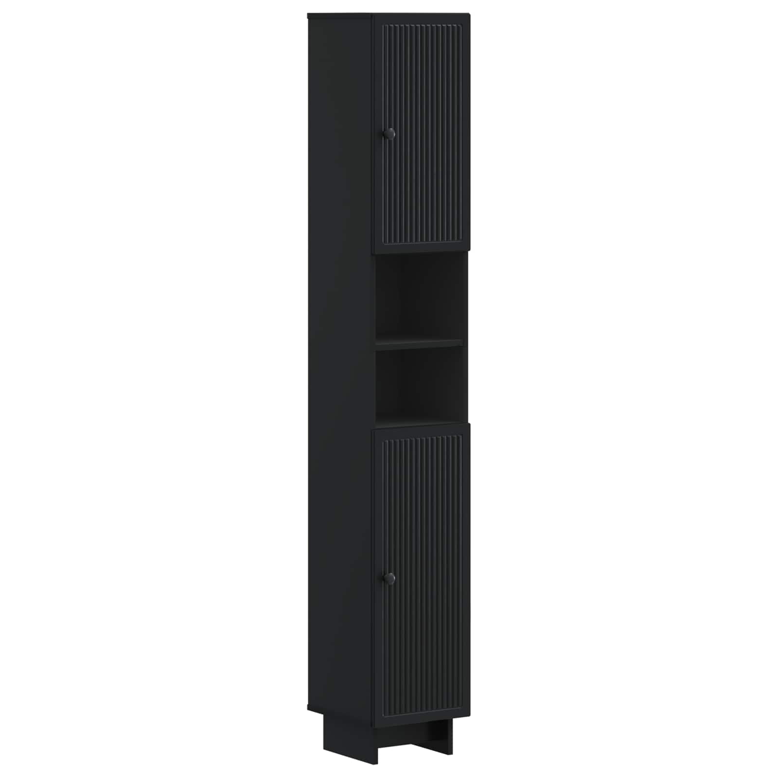 vidaXL Badkamerkast met Open Plank EDE Wit 30 x 31 x 190 cm