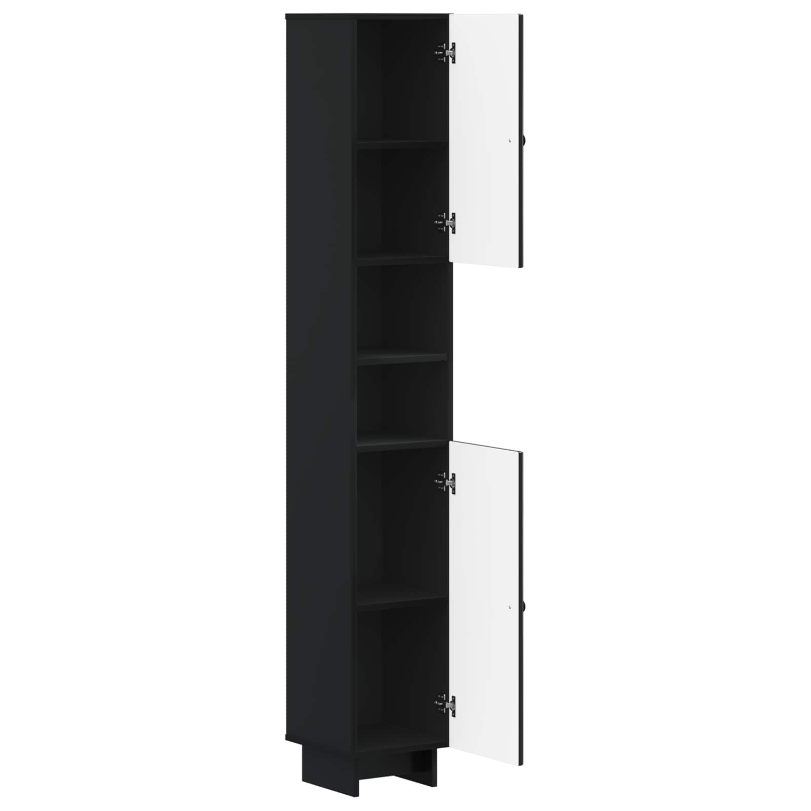 vidaXL Badkamerkast met Open Plank EDE Wit 30 x 31 x 190 cm