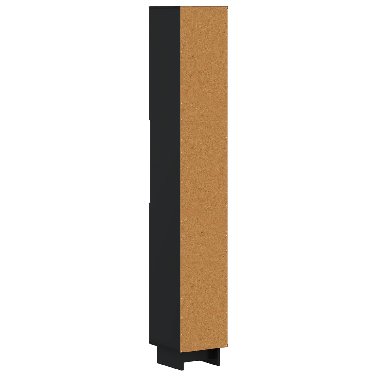 vidaXL Badkamerkast met Open Plank EDE Wit 30 x 31 x 190 cm