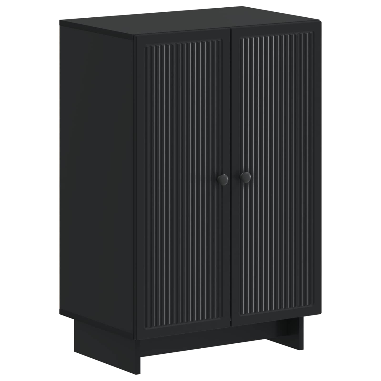 vidaXL Schoenenkast EDE 59,5 x 39,5 x 90 cm Bewerkt hout Wit